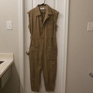 Oneteaspoon Camp Overall Khaki Small